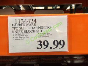 Costco-1134424-Farberware-7PC-Self-Sharpening-Knife-Block-Set-tag