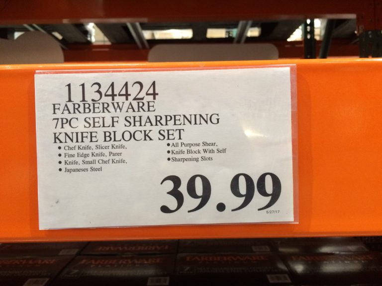 Costco1134424Farberware7PCSelfSharpeningKnifeBlockSettag
