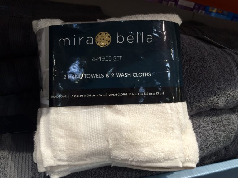 Mira Bella 4 Piece Set Assorted Colors CostcoChaser