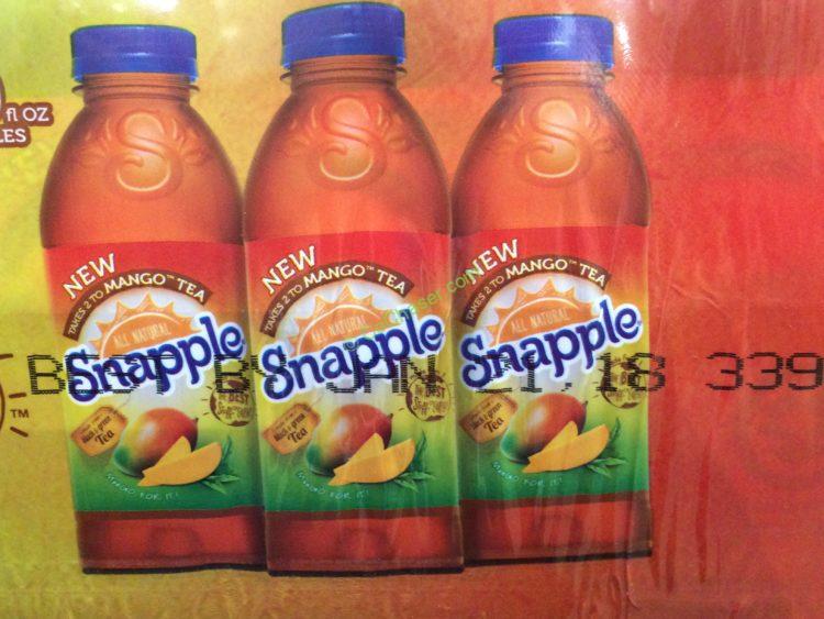 Costco1145401SnappleMangoTeapart CostcoChaser