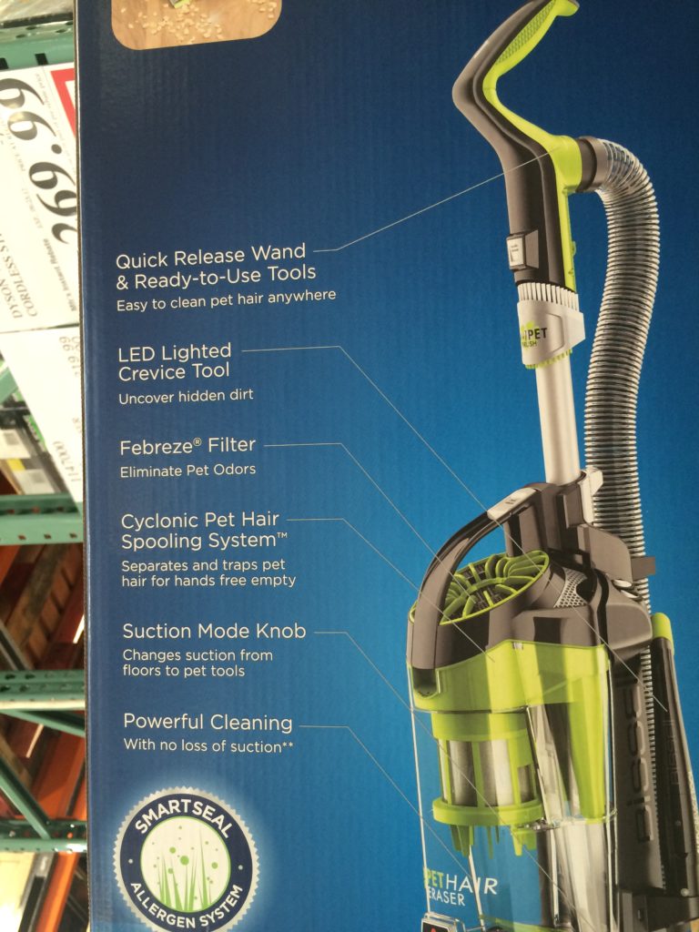 Costco1147000BissellPetHairEraserVacuumbox CostcoChaser