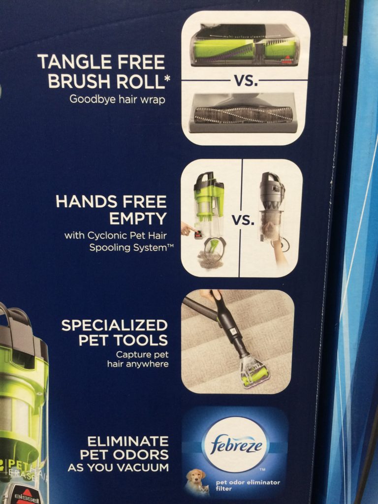 Costco1147000BissellPetHairEraserVacuumspec CostcoChaser