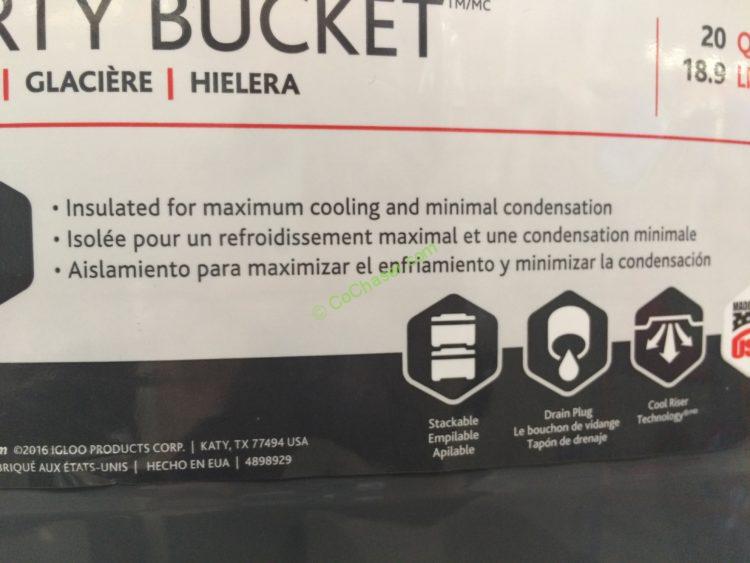 Costco1152124IGLOOPartyBucketspec CostcoChaser