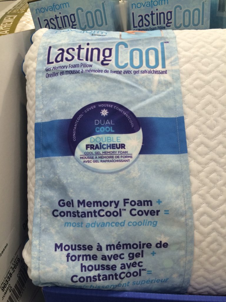 Costco122550NovaformLastingCoolGe MemoryFoamPillowname