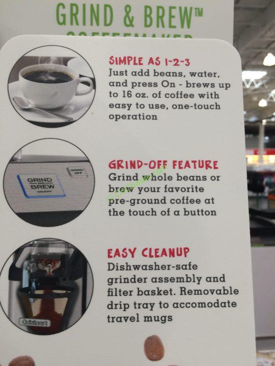 Costco1656000CuisinartSingleCupGrindBrewspec CostcoChaser
