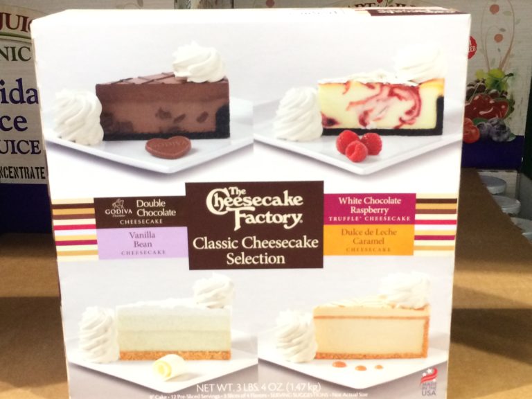 Cheesecake Factory Assorted Cheesecakes 3.25 Pound Box CostcoChaser