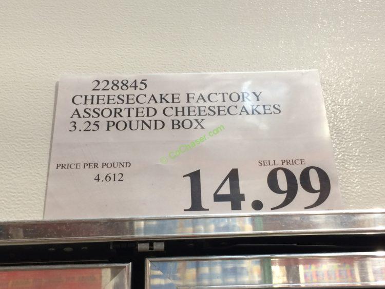 Costco228845CheesecakeFactoryAssortedCheesecakestag CostcoChaser