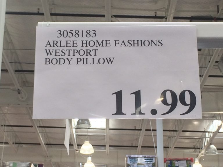 Arlee Home Fashions Sasha Body Pillow CostcoChaser