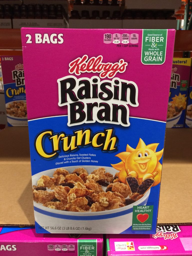 Kellogg’s Raisin Bran Crunch 56.6 Ounce Box CostcoChaser