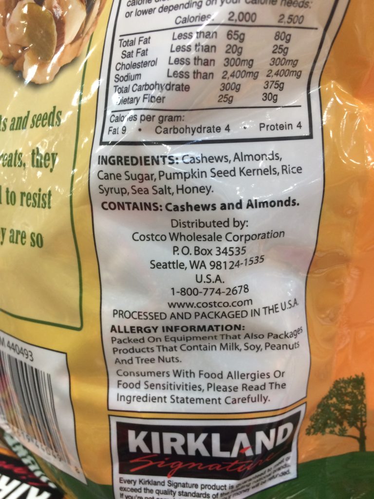 Costco440493KirklandSignatureCashewClustering CostcoChaser