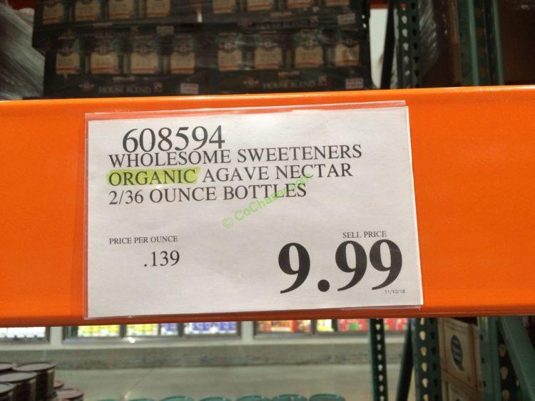 Costco-608594-Wholesome-Sweeteners-Organic-Agave-Nectar-tag