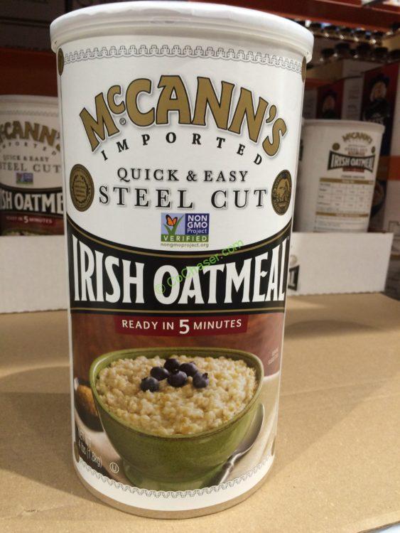 MCCANN’s Steel Cut Oatmeal 4 Pound Container