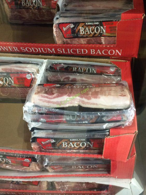Costco77000KirklandSignatureLowSaltSlicedBaconall CostcoChaser