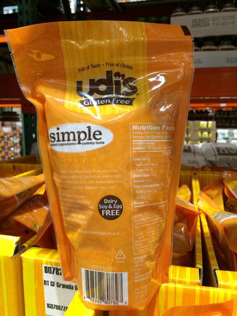 Costco845775UDI’sGlutenFreeGranolabag CostcoChaser