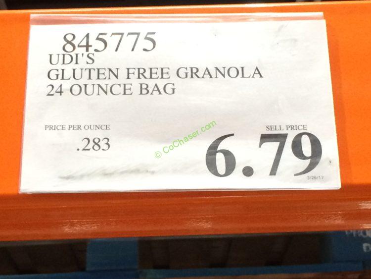 Costco845775UDI’sGlutenFreeGranolatag CostcoChaser