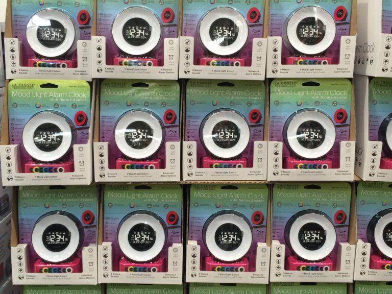 Costco8513500LaCrosseMoodLightColorLCDAlarmClockall
