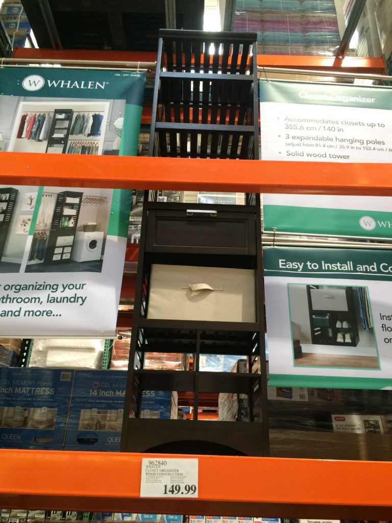 Whalen Closet Organizer Wood Construction CostcoChaser