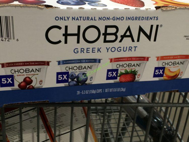 Chobani Greek Yogurt 20/5.3 Ounce Cups CostcoChaser