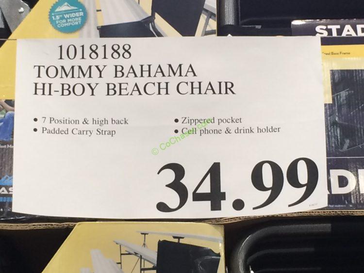 tommy bahama high boy beach chair costco