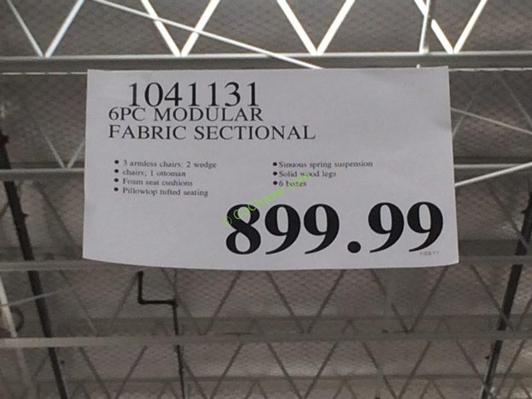 Costco-1041131-6PC-Modular-Fabric-Sectional-tag
