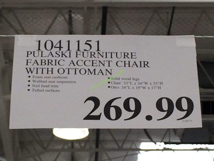 Costco-1041151-Pulaski-Furniture-Fabric-Accent-Chair-with-Ottoman-tag