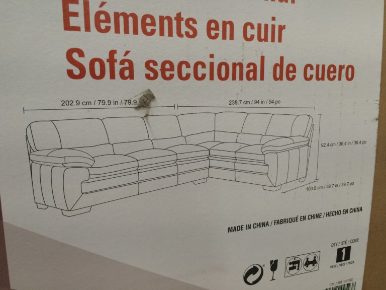 Simon Li Leather Sectional CostcoChaser