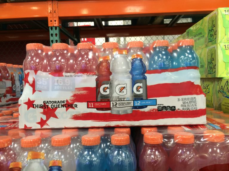 Gatorade Red, White and Blue 35/16.9 Ounce Bottles CostcoChaser
