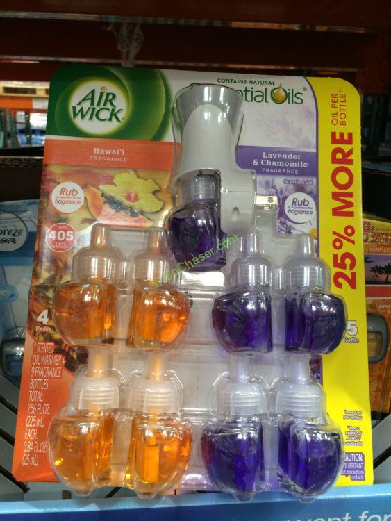 AirWick Scented Oils 1 Warmer + 9 Refills
