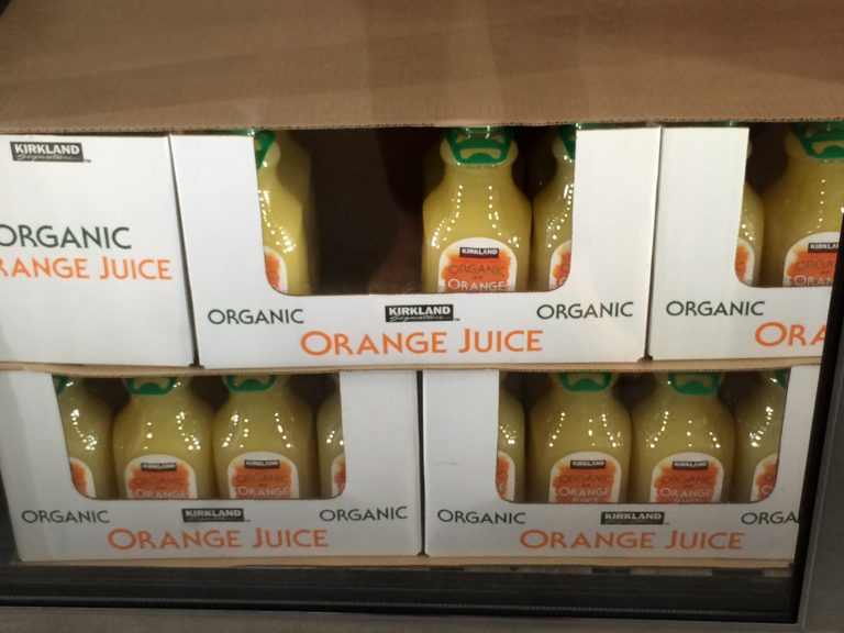 Kirkland Signature Organic Orange Juice 2/59 Ounce Bottles CostcoChaser