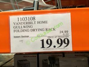 Costco-1103108-Vanderbilt-Home-Gullwing-Folding-Drying-Rack-tag