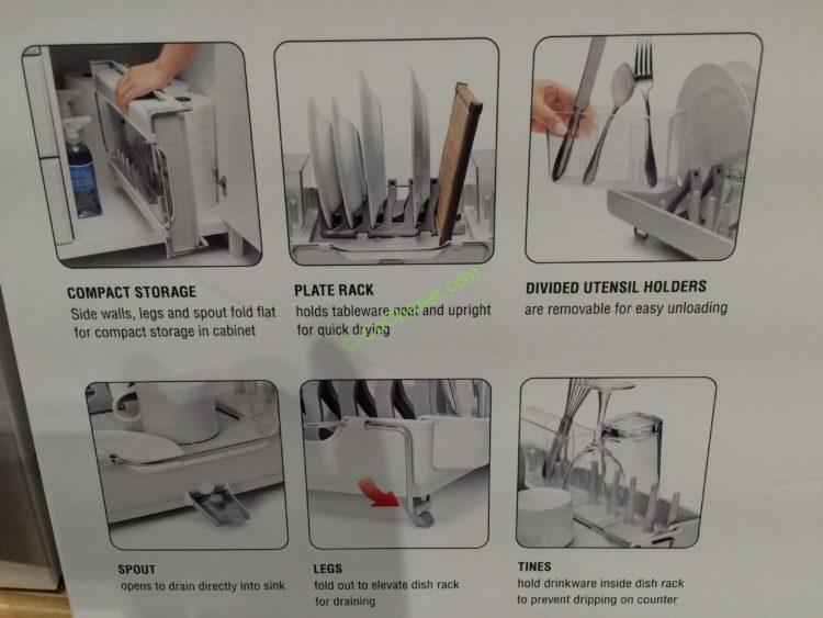 Costco1103114OXOFoldawayDishRack1 CostcoChaser