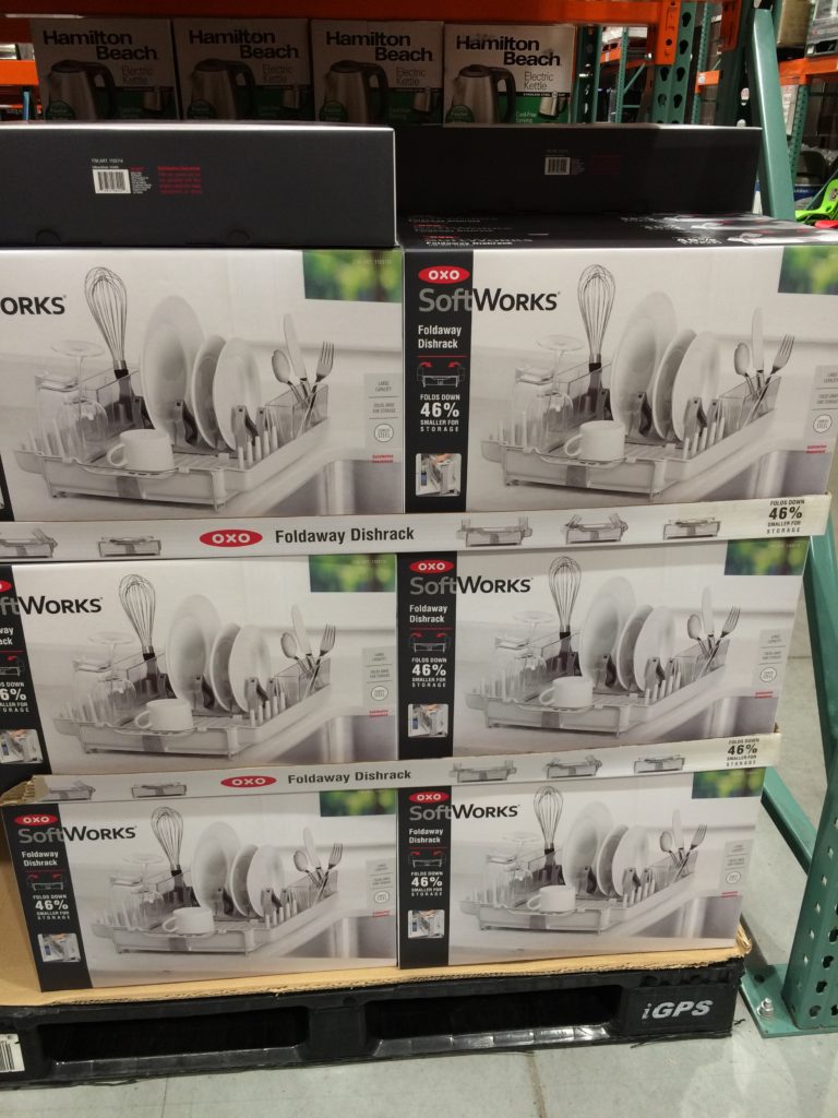 Costco1103114OXOFoldawayDishRackall CostcoChaser