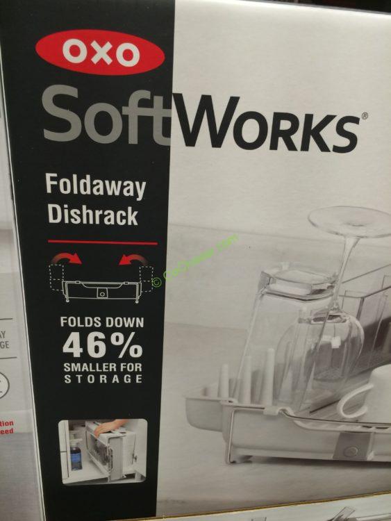 Costco1103114OXOFoldawayDishRackname CostcoChaser