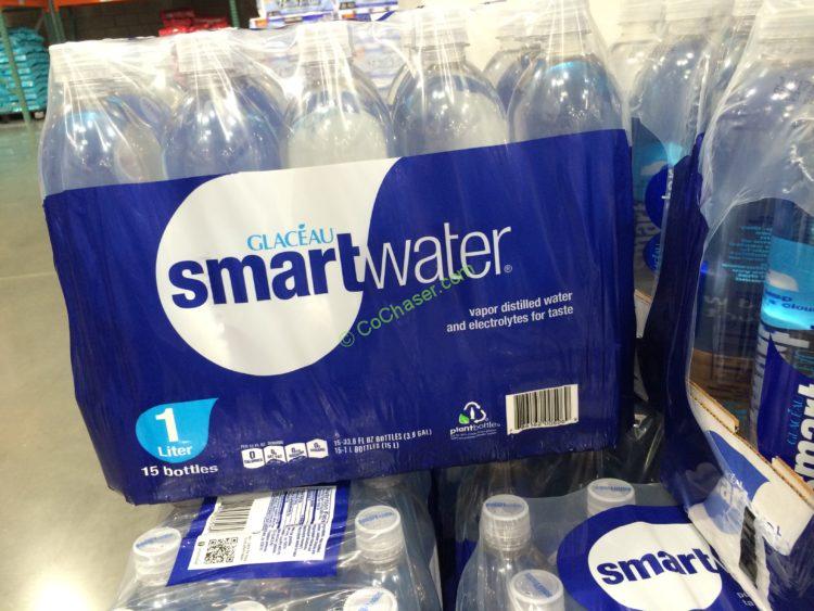 Glaceau Smartwater 15/1 liter Bottles