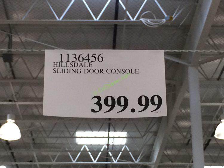 Hillsdale Sliding Door Console CostcoChaser