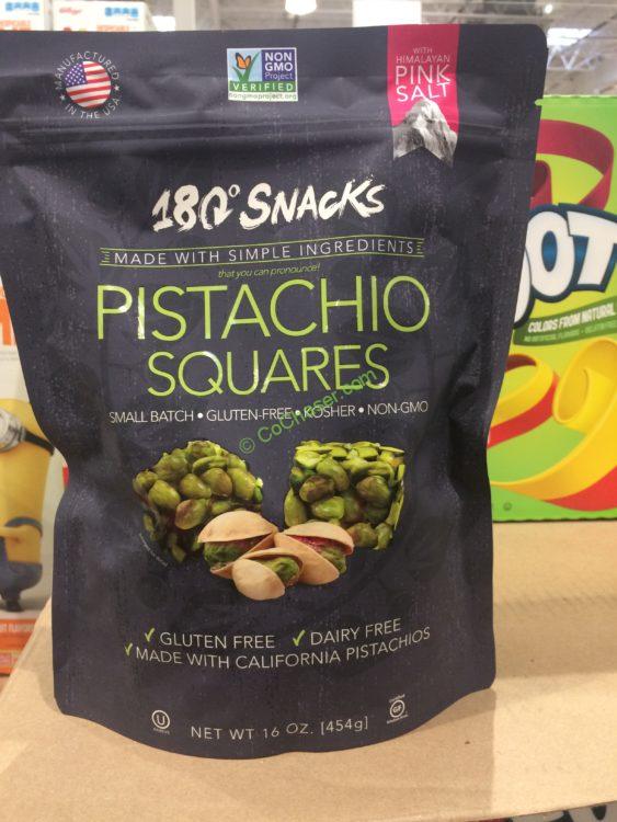 180 Snacks Pistachio Squares 16 Ounce Bag - CostcoChaser