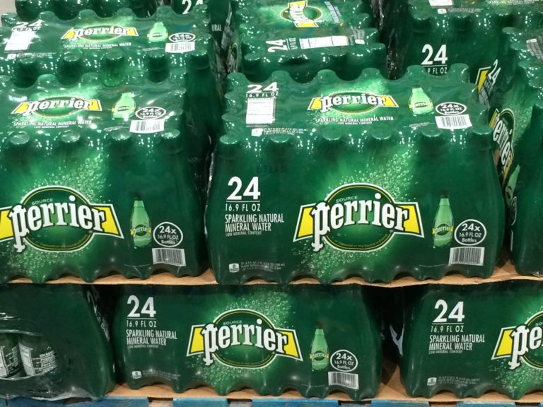 Perrier Sparkling Mineral Water 24/16.9 Ounce Bottles CostcoChaser