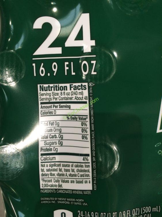 Perrier Sparkling Mineral Water 24/16.9 Ounce Bottles CostcoChaser