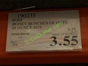 Costco-190235-Post-Honey-Bunches-of-Oats-tag