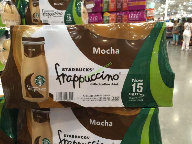Starbucks Mocha Frappuccino 15/9.5 Ounce Bottles