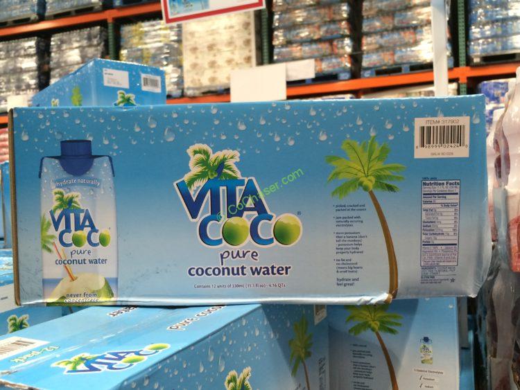 Vita COCONUT Water 12/11.2 Ounce Boxes