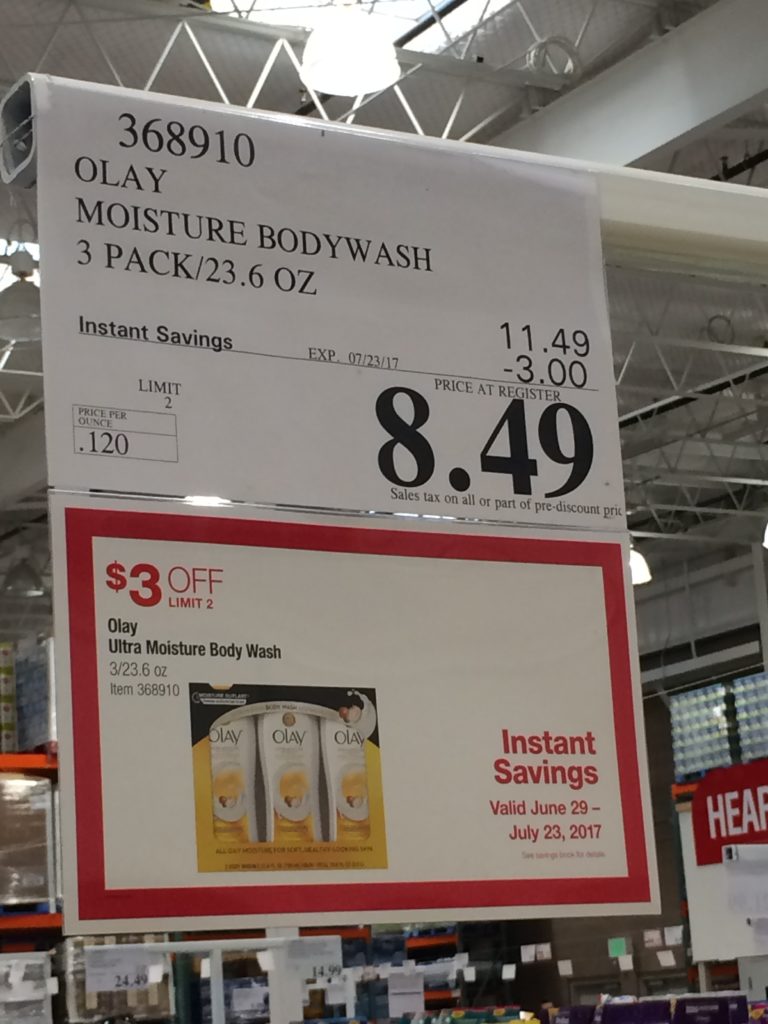 Costco368910OLAYMoistureBodyWashtag CostcoChaser