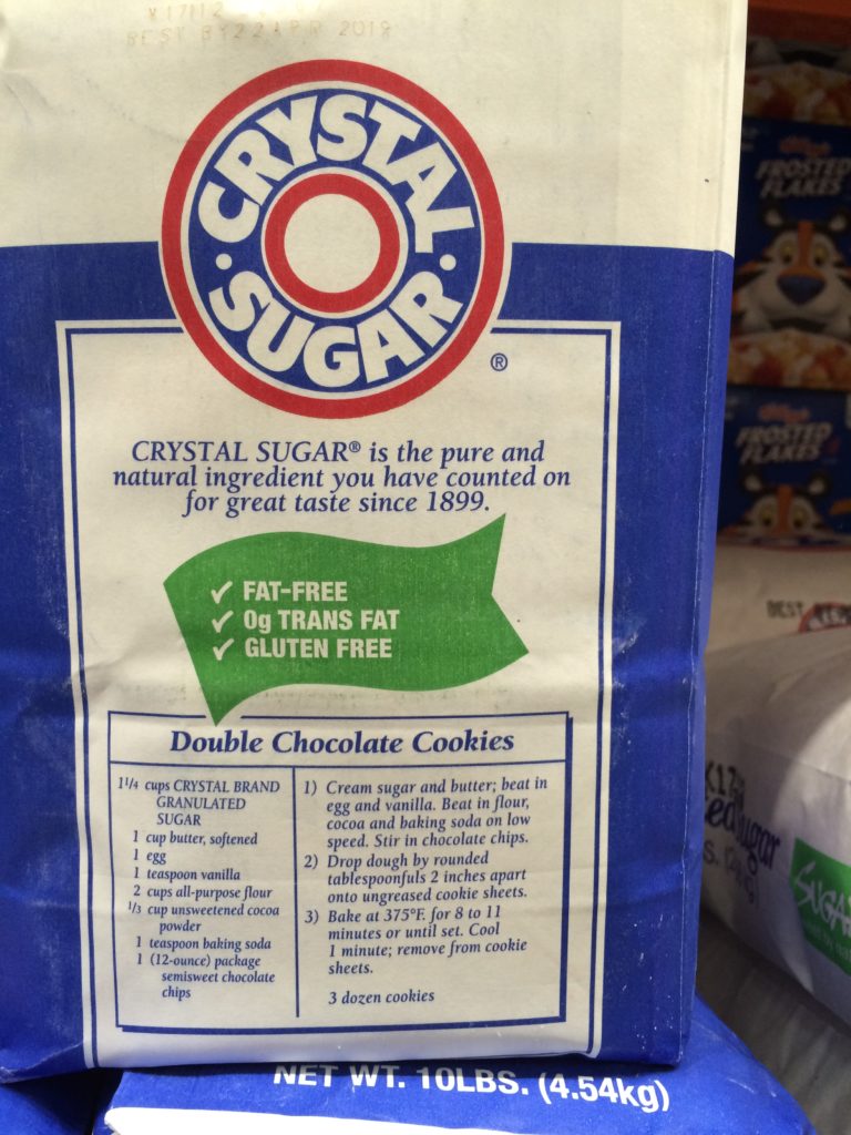 Costco373183CrystalSugarGranulatedBeetSugarbag CostcoChaser