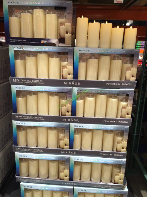 Costco44422225PKLEDLookofMovingFlameCandleMirageall