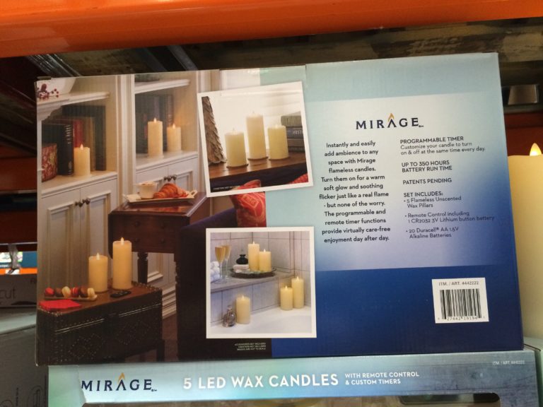 Costco44422225PKLEDLookofMovingFlameCandleMirageinf