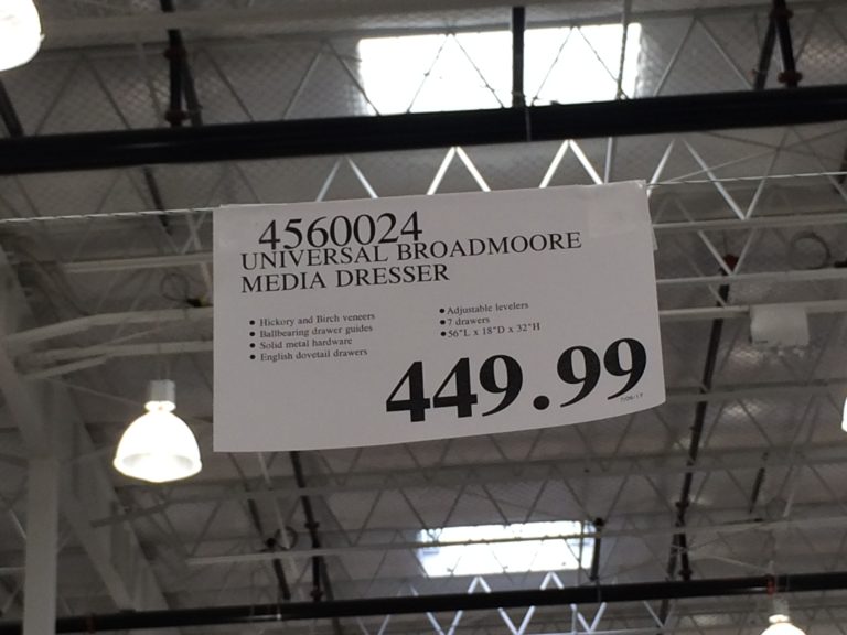 Universal Broadmoore Media Dresser CostcoChaser