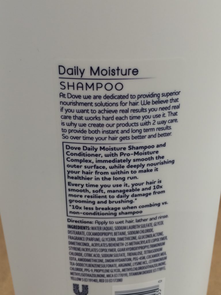 Dove Daily Moisture Shampoo or Conditioner 40 OZ CostcoChaser