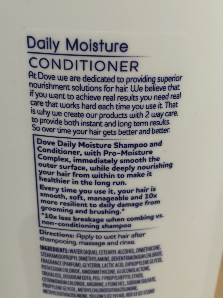 Dove Daily Moisture Shampoo or Conditioner 40 OZ CostcoChaser