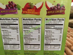Costco-558427-Whole-Fruit-Organic-Frozen-Juice-chart