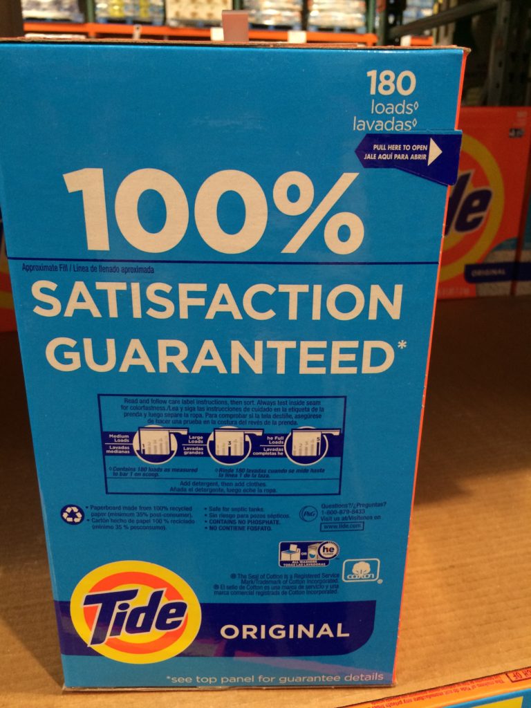 Tide Powder HE Laundry Detergent 180 Loads/254 Ounces CostcoChaser